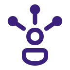 Person and 3 dots icon