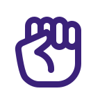 Fist icon