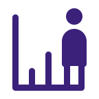 Person growth icon