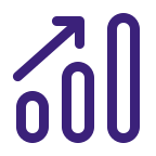 Up graph icon